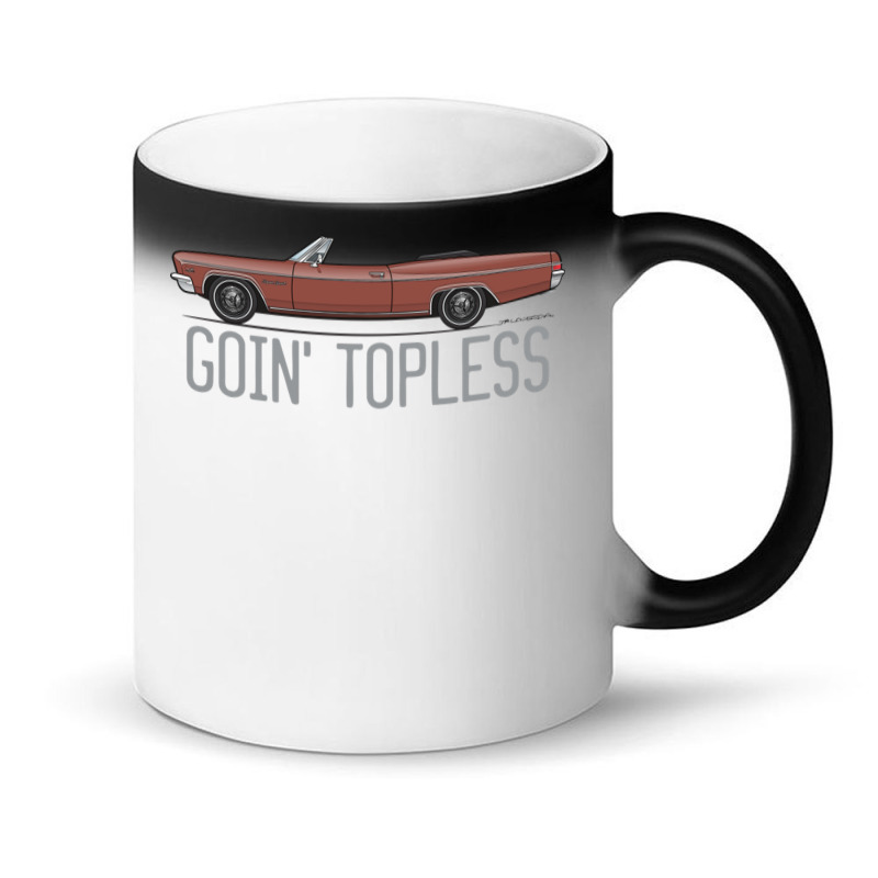 Going Topless Aztec Bronze Magic Mug | Artistshot