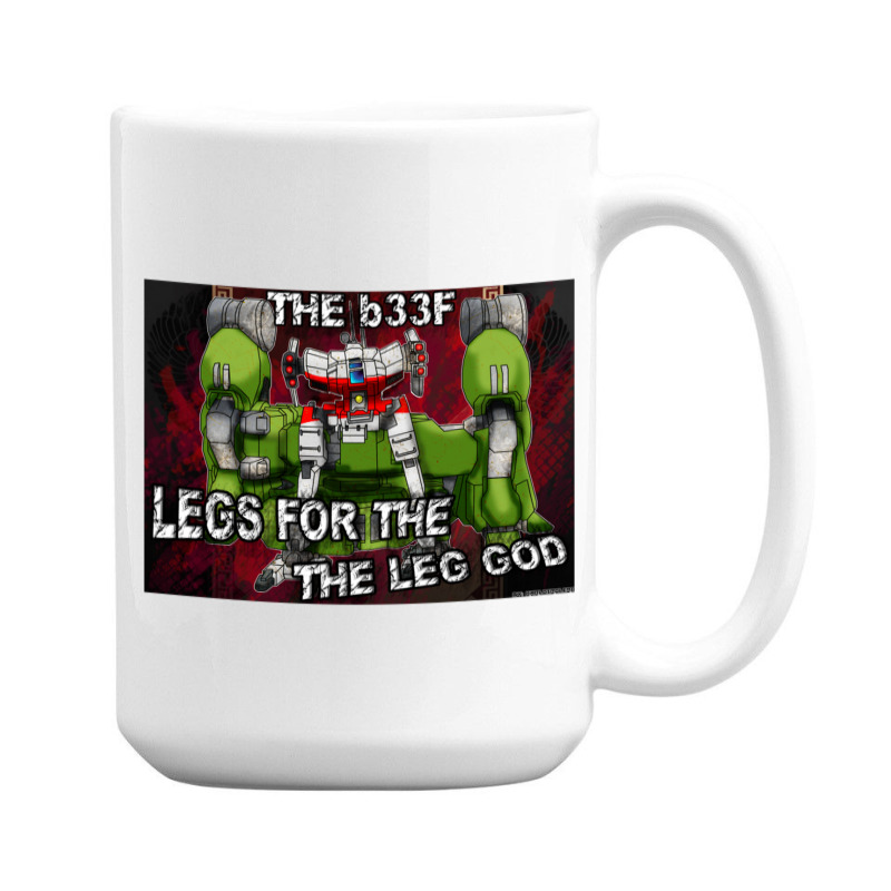 Mechwarrior  The Leg God 15 Oz Coffee Mug | Artistshot