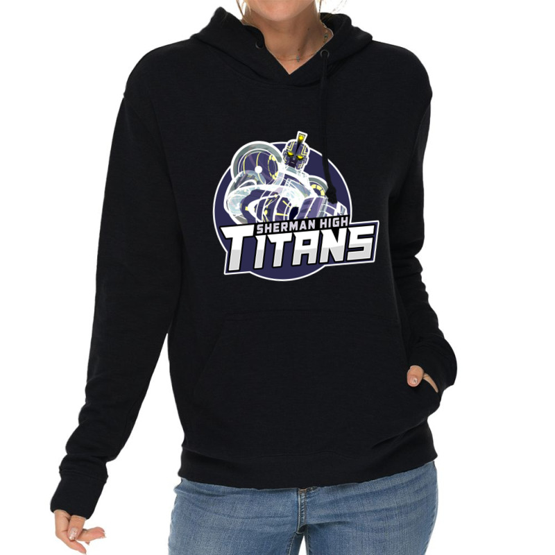 Sherman High Titans Lightweight Hoodie | Artistshot