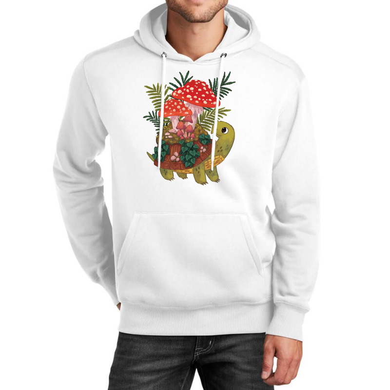 Mushroom Planty Turtle Unisex Hoodie | Artistshot