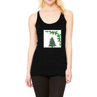 Christmas Tree And Lights Design Racerback Tank | Artistshot