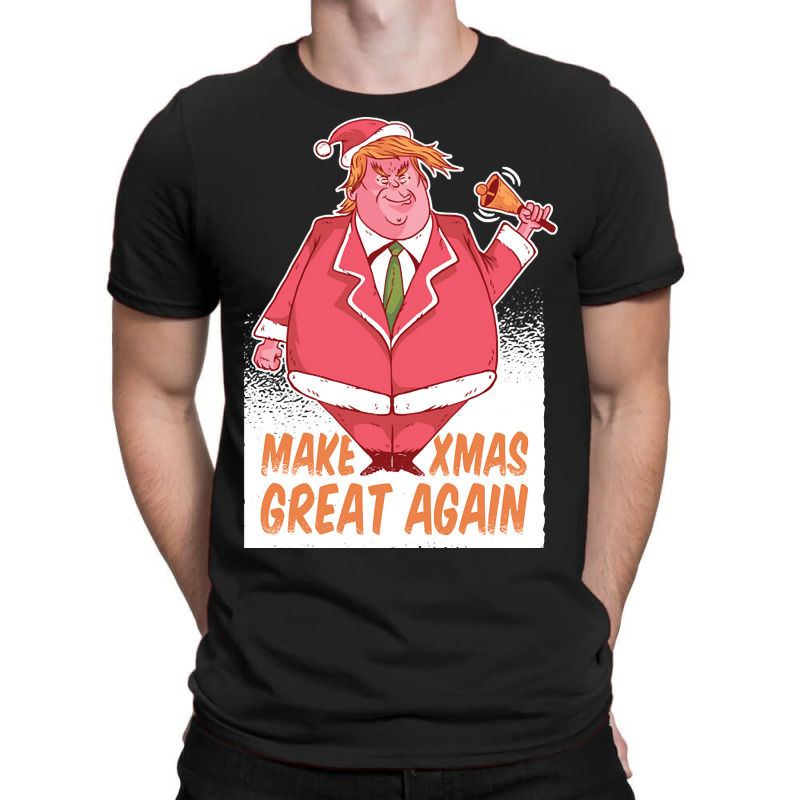 Trump Christmas Pajamas Make Xmas Great Again T-shirt | Artistshot