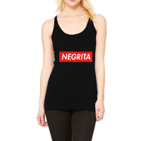 Womens Negrita Latina Afro Chica Bonita Black Spanish _004 Racerback Tank | Artistshot