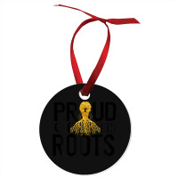 Womens Proud Of My Roots Women Black Pride Proud Melanin Poppin Ornament | Artistshot