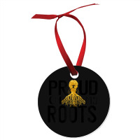 Womens Proud Of My Roots Women Black Pride Proud Melanin Poppin Ornament | Artistshot