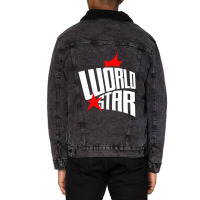 World Star Unisex Sherpa-lined Denim Jacket | Artistshot