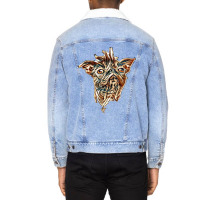 Ugly Animal Portrait Alone Unisex Sherpa-lined Denim Jacket | Artistshot