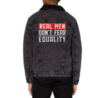 Feminist Designs Unisex Sherpa-lined Denim Jacket | Artistshot