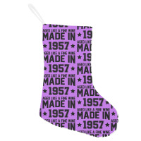 Made In 1957 Aged Like A Fine Wine Holiday Stocking | Artistshot