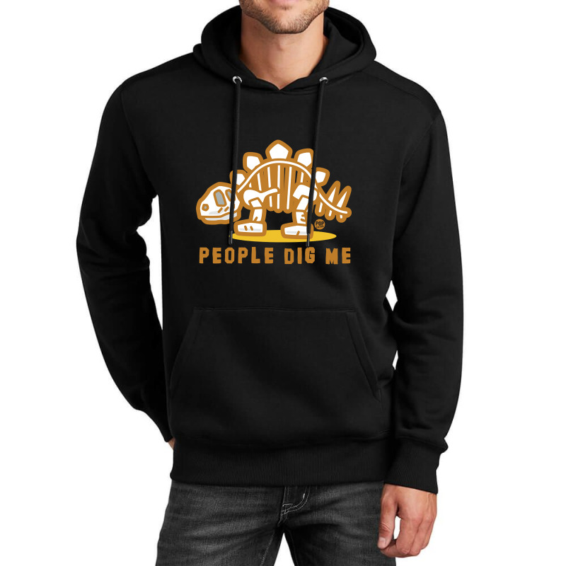 People Dig Me Unisex Hoodie by Crews Micki | Artistshot