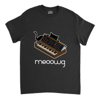 Synthesizer Cat Meow Classic T-shirt | Artistshot