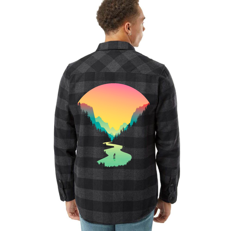 Hot Trend Paddleboard Adventure Flannel Shirt | Artistshot