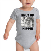 Ronald Reagan Says Shut Up Hippie Baby Bodysuit | Artistshot