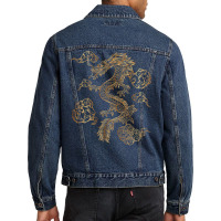 Traditional Chinese Dragon Symbol Of Power And Strength T Shirt Men Denim Jacket | Artistshot