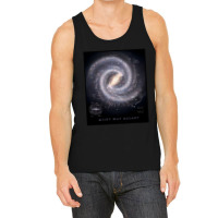 Milky Way Galaxy Map Hd Tank Top | Artistshot