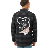 Chucks And Pearls 2021 Gift Flannel Shirt | Artistshot