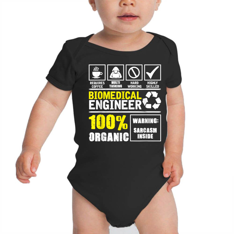 Biomedical Engineer Facts Label Biomedical Engineering T Shirt Baby Bodysuit by lavenakf44f | Artistshot