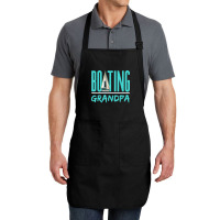 Boating Grandpa Sailboat Sailor Sail Sailing Hobby Granddad T Shirt Full-length Apron | Artistshot