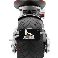 Soon Under New Management Bachelor Party Motorcycle License Plate | Artistshot