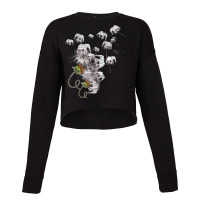 Zoo Animal Africa Elephant Dandelion Cropped Sweater | Artistshot