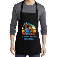 Hashimoto's Disease Warrior Shirt Unbreakable Medium-length Apron | Artistshot