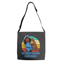 Hashimoto's Disease Warrior Shirt Unbreakable Adjustable Strap Totes | Artistshot