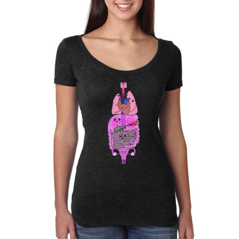 Cute Organs Women's Triblend Scoop T-shirt by CHRISTYWOODS | Artistshot