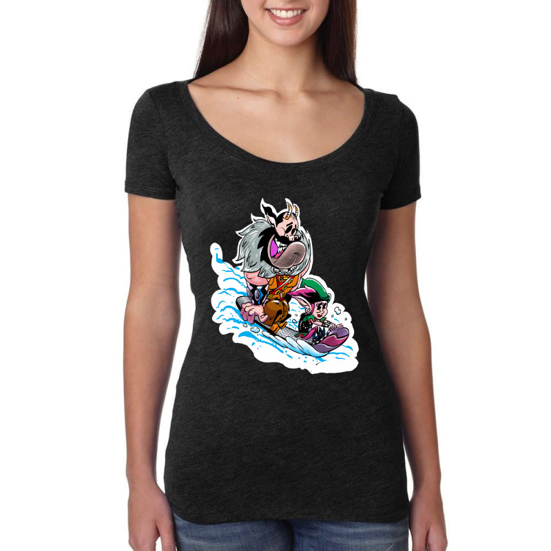 Hot Trend Grumpus And Kandi Snowboarding Women's Triblend Scoop T-shirt | Artistshot