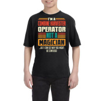 Combine Harvester Operator Funny Quote Retro Vintage T Shirt Youth Tee | Artistshot