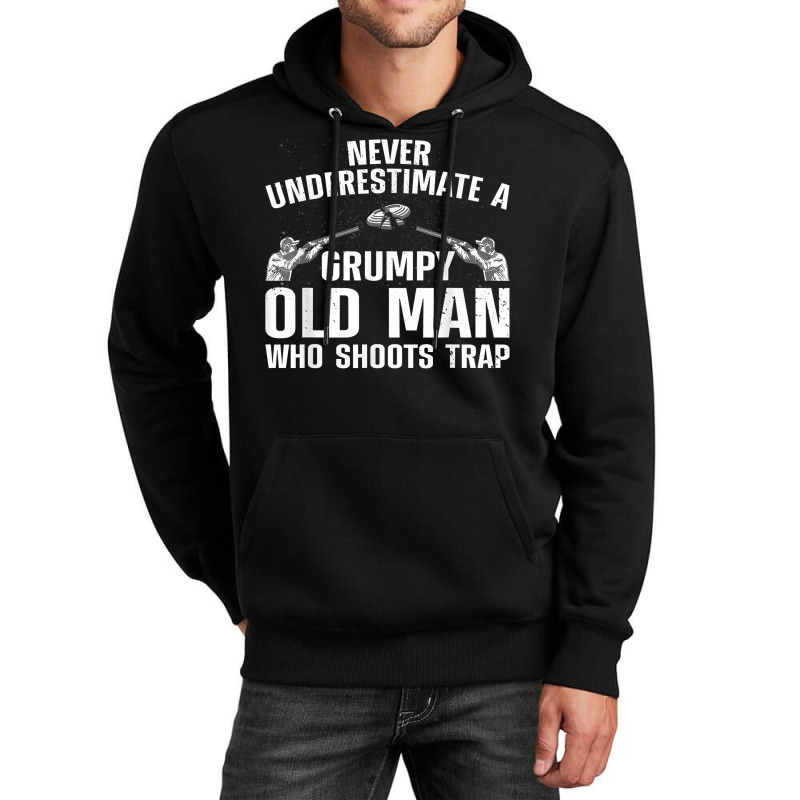 Cool Trap Shooting For Men Dad Grandpa Skeet Target Shooter T Shirt Unisex Hoodie | Artistshot