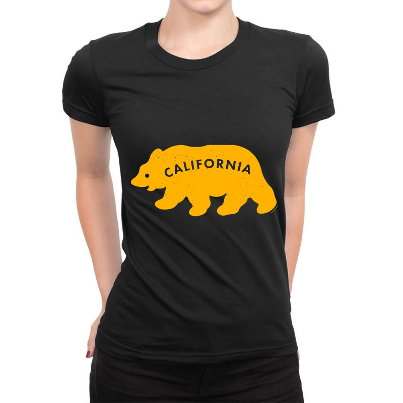 Hot Trend California Golden Bears (gold) - Vintage Walking Bear Ladies Fitted T-Shirt by bummercaught | Artistshot