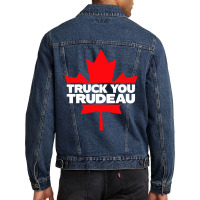 Truck You Trudeau Men Denim Jacket | Artistshot