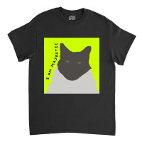 I Am Majestic Abstract Cat Classic T-shirt | Artistshot