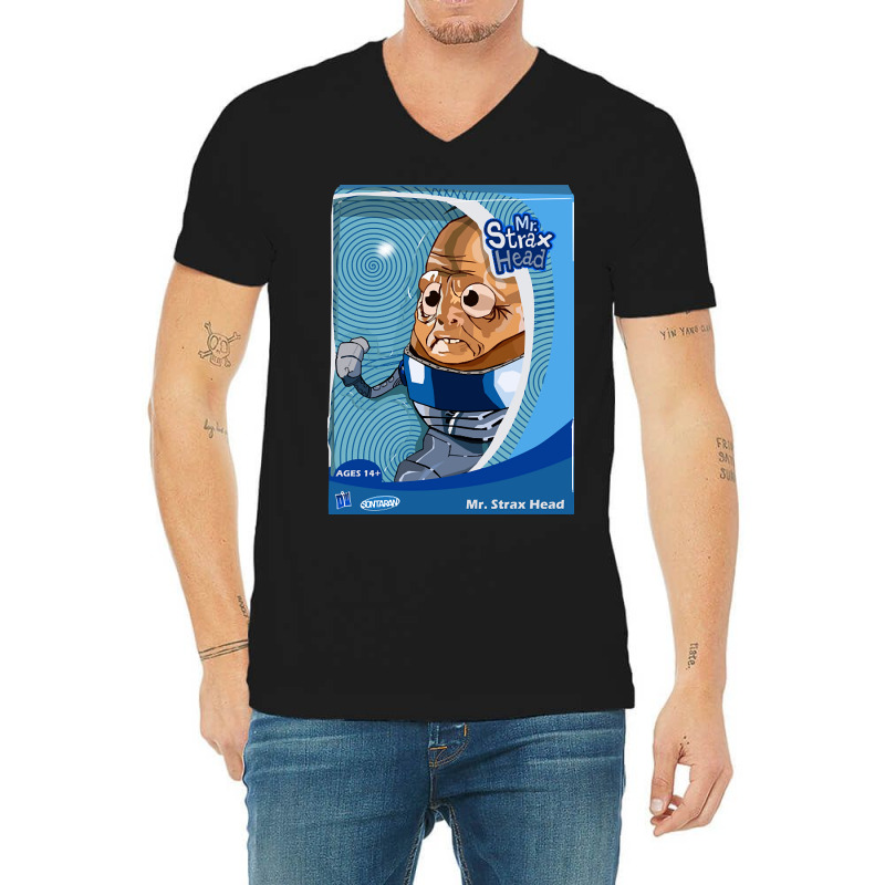 Hot Trend Strax Potato Head V-Neck Tee by Box Bingham | Artistshot