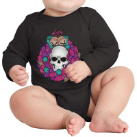 Limited Edition Have A Creepy Christmas Long Sleeve Baby Bodysuit | Artistshot