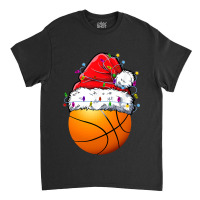 Basketball Santa Christmas Pajamas Sport Boys Men Funny Xmas Classic T-shirt | Artistshot