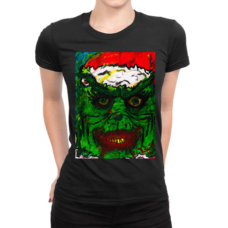 Trending How The Grinch Killed Christmas Ladies Fitted T-Shirt by Milne Charlton | Artistshot