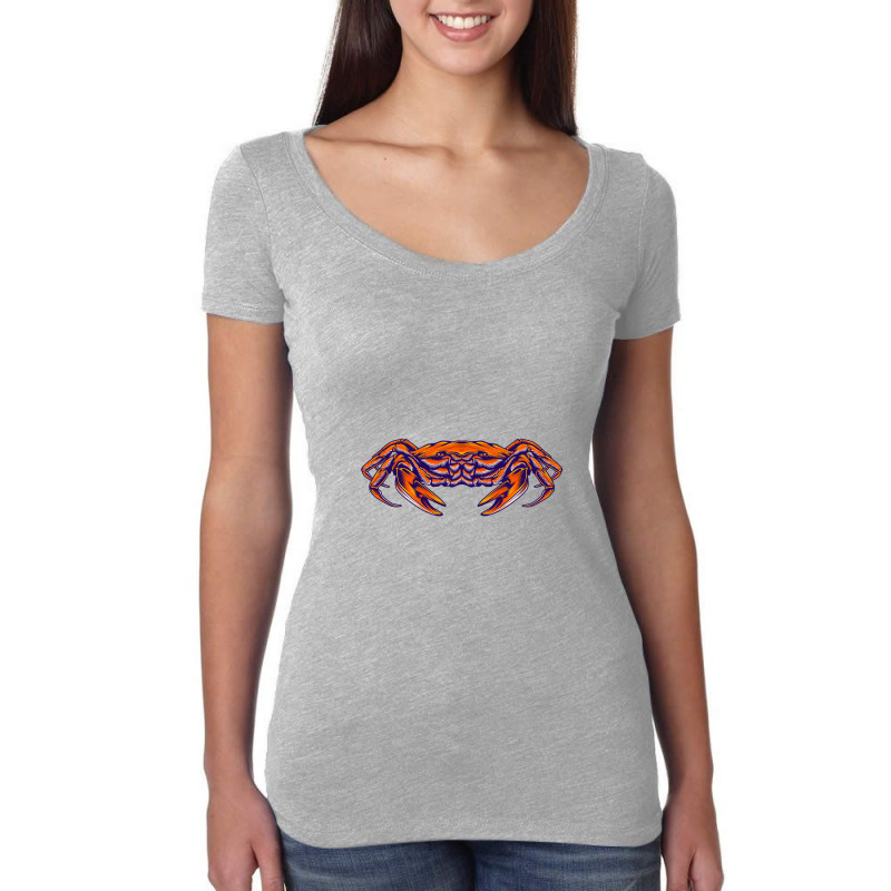 Crab Women's Triblend Scoop T-shirt | Artistshot