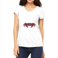 Crab Women's V-neck T-shirt | Artistshot