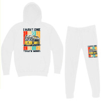 I Have One Track Mind   Model Railroad Train Rail T Shirt Hoodie & Jogger Set | Artistshot