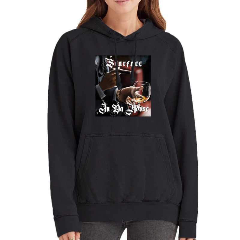 Scarface In Da House T Shirt Artwork Vintage Hoodie | Artistshot