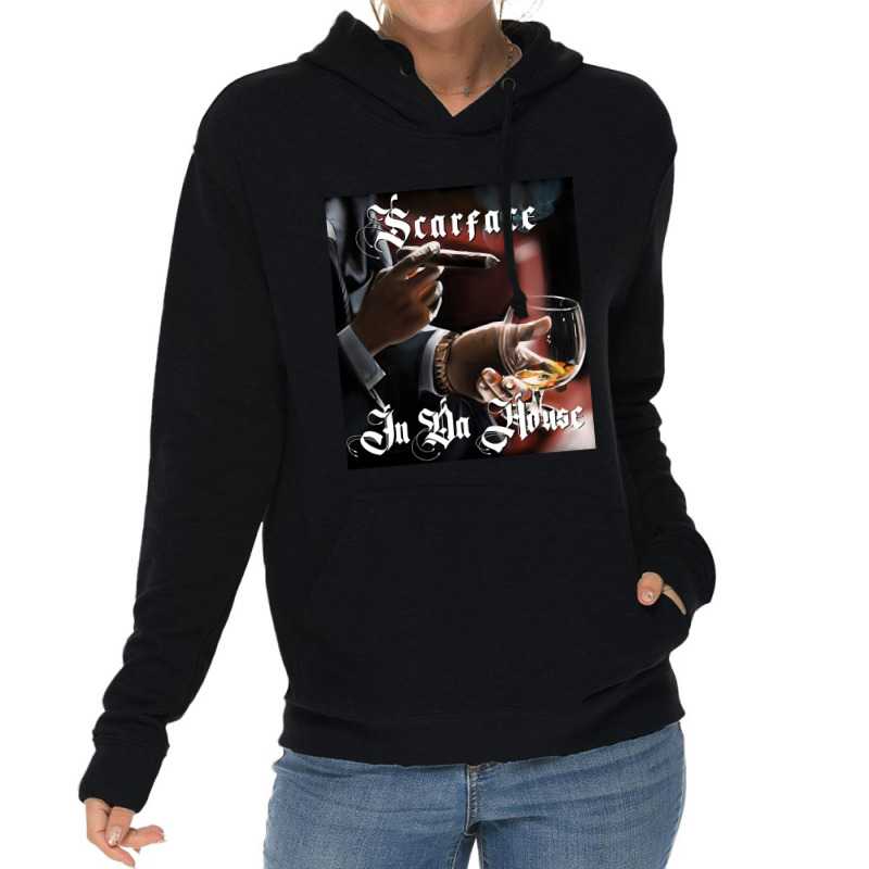 Scarface In Da House T Shirt Artwork Lightweight Hoodie | Artistshot