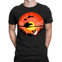 Trending Beautiful Birds In Sunset T-shirt | Artistshot