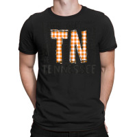 Tennessee State Flag Orange Plaid Tn T Shirt T-shirt | Artistshot