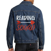 Trending Reading Read Books Book Literature Book Gift-xmndr Men Denim Jacket | Artistshot