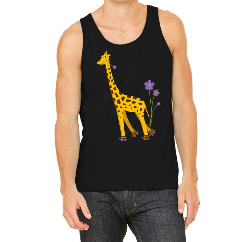 Trending Funny Roller Skating Giraffe Tank Top by seifertmurryq3jmxs | Artistshot