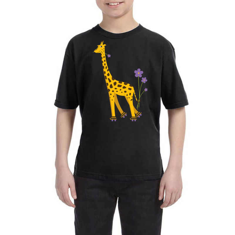 Trending Funny Roller Skating Giraffe Youth Tee by seifertmurryq3jmxs | Artistshot