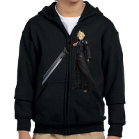 Limited Edition Final Fantasy-bbkxr Youth Zipper Hoodie | Artistshot