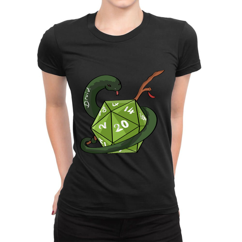 Dnd Druid Ladies Fitted T-Shirt by macklinsampson | Artistshot