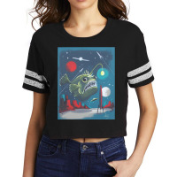 Spacescape Scorecard Crop Tee | Artistshot